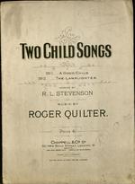 [1904] Two Child Songs